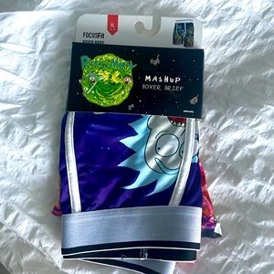 Focus Fit Rick & Morty Mashup Boxer Brief -Size XL (40-42) NWT